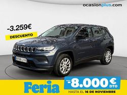 Azul Usado 2022 Jeep Compass Longitude SUV | 21.550 € (Un poco caro)
