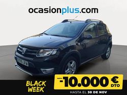 Negro Usado 2015 Dacia Sandero Stepway SUV | 8050 € (Precio justo)