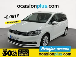 Blanco Usado 2021 VW Touran Advance Monovolumen | 22.900 € (Buen precio)