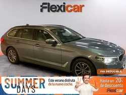 Gris Usado 2018 BMW 520 Familiar | 23.790 € (Precio justo)