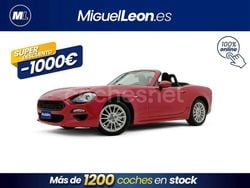 Rojo Usado 2019 Fiat 124 Spider Lusso Descapotable | 17.985 € (Super precio)