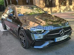 Gris / plata Usado 2022 Mercedes C300e Familiar | 41.000 € (Un poco caro)