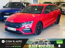 Rojo Usado 2022 Skoda Octavia RS Familiar | 33.900 € (Caro)