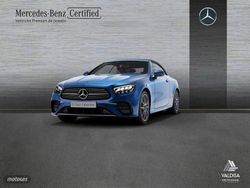 Azul Usado 2023 Mercedes E220 AMG line Descapotable | 56.500 € (Super precio)