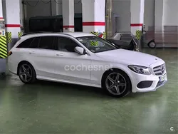 Blanco Usado 2018 Mercedes C220 Familiar | 24.500 €