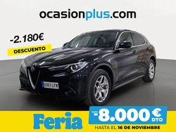 Negro Usado 2020 Alfa Romeo Stelvio Executive SUV | 23.990 € (Precio justo)