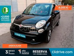 Negro Usado 2015 Fiat 500L Lounge Monovolumen | 8690 € (Precio justo)
