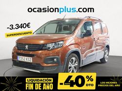 Marrón Usado 2019 Peugeot Rifter GT-line Monovolumen | 16.380 € (Precio justo)