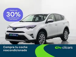 Blanco Usado 2018 Toyota RAV4 Hybrid Advance SUV | 21.390 € (Precio justo)