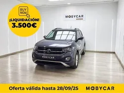 Azul claro Usado 2023 VW T-Cross Advance SUV | 19.995 € (Precio justo)