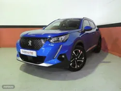 Azul Usado 2021 Peugeot 2008 Allure SUV | 15.800 € (Precio justo)