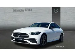 Blanco Usado 2024 Mercedes C220 Berlina | 43.900 € (Precio justo)