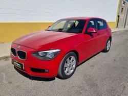 Rojo Usado 2013 BMW 116 Efficient Dynamics Utilitario | 8000 € (Buen precio)