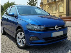 Azul Usado 2019 VW Polo Advance Berlina | 17.300 € (Precio justo)