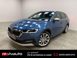 Azul Usado 2021 Skoda Octavia Familiar | 21.490 € (Un poco caro)