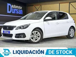Blanco Usado 2021 Peugeot 308 Active Utilitario | 12.990 € (Precio justo)