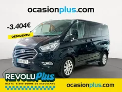 Negro Usado 2023 Ford Tourneo Custom Titanium Monovolumen | 37.450 € (Precio justo)