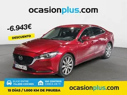 Rojo Usado 2023 Mazda 6 Exclusive-Line Berlina | 21.990 € (Buen precio)