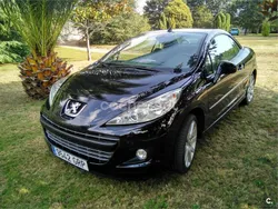 Negro Usado 2009 Peugeot 207 CC Sport Descapotable | 6000 € (Buen precio)