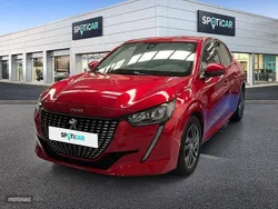 Rojo Usado 2021 Peugeot 208 Active Utilitario | 13.790 € (Un poco caro)