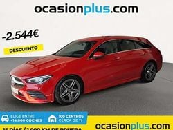 Rojo Usado 2019 Mercedes CLA220 Shooting Brake Familiar | 24.880 € (Super precio)