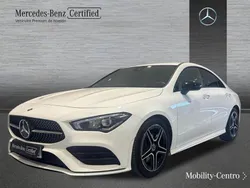 Blanco polar pintura unicolor Usado 2019 Mercedes CLA200 AMG line Berlina | 30.900 € (Precio justo)