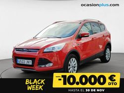Rojo Usado 2016 Ford Kuga Titanium SUV | 11.290 € (Buen precio)