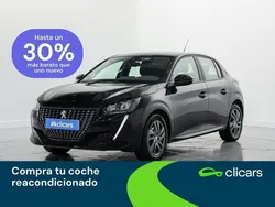 Negro Usado 2022 Peugeot 208 Active Utilitario | 12.990 € (Precio justo)