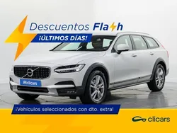 Blanco Usado 2019 Volvo V90 CC Familiar | 24.490 € (Buen precio)