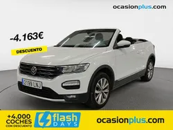 Blanco Usado 2021 VW T-Roc Cabriolet Style Descapotable | 24.600 € (Precio justo)
