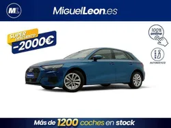 Azul Usado 2023 Audi A3 Sportback Advanced Utilitario | 24.985 € (Buen precio)