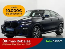 Blanco Usado 2021 BMW X6 SUV | 60.990 € (Precio justo)