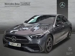 Gris Usado 2022 Mercedes C200 AMG line Berlina | 39.200 € (Precio justo)