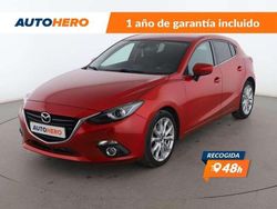 Rojo Usado 2015 Mazda 3 Luxury Berlina | 14.099 € (Precio justo)