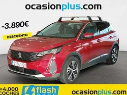Rojo Usado 2021 Peugeot 3008 Allure Monovolumen | 18.591 € (Buen precio)