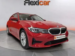 Rojo Usado 2021 BMW 318 Familiar | 22.490 € (Buen precio)