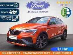 Naranja Usado 2022 Renault Arkana RS Line SUV | 23.490 € (Precio justo)