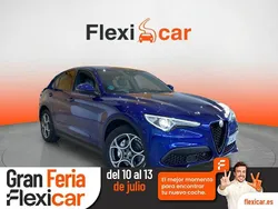 Azul Usado 2021 Alfa Romeo Stelvio Sprint SUV | 30.990 € (Precio justo)