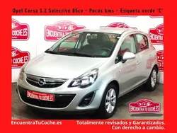 Gris Usado 2014 Opel Corsa Selective Berlina | 6990 € (Precio justo)