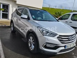 Gris / plata Usado 2016 Hyundai Santa Fe SUV | 18.900 € (Precio justo)
