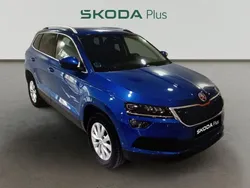 Azul Usado 2021 Skoda Karoq Ambition SUV | 20.990 € (Precio justo)