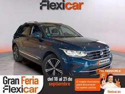 Azul Usado 2021 VW Tiguan Life SUV | 26.990 € (Precio justo)