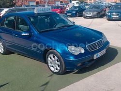 Azul Usado 2003 Mercedes C220 Elegance Berlina | 3499 € (Precio justo)