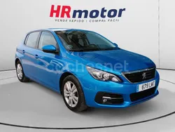 Azul Usado 2021 Peugeot 308 Active Berlina | 13.050 € (Precio justo)