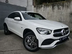 Blanco Usado 2021 Mercedes GLC300e Coupe | 44.999 € (Precio justo)