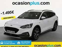 Blanco Usado 2020 Ford Focus Active Familiar | 14.955 € (Precio justo)