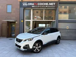 Blanco Usado 2018 Peugeot 5008 GT-line Monovolumen | 15.450 € (Precio justo)
