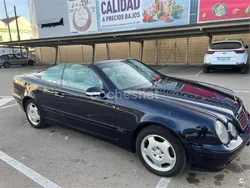 Azul Usado 2000 Mercedes CLK230 Elegance Descapotable | 6500 € (Un poco caro)