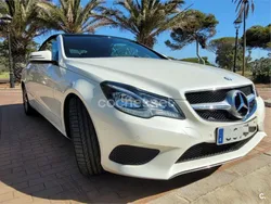 Blanco Usado 2016 Mercedes E200 Descapotable | 25.000 €