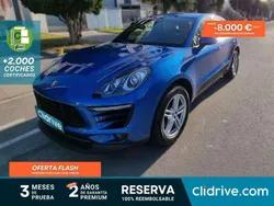 Azul Usado 2017 Porsche Macan SUV | 42.590 € (Precio justo)